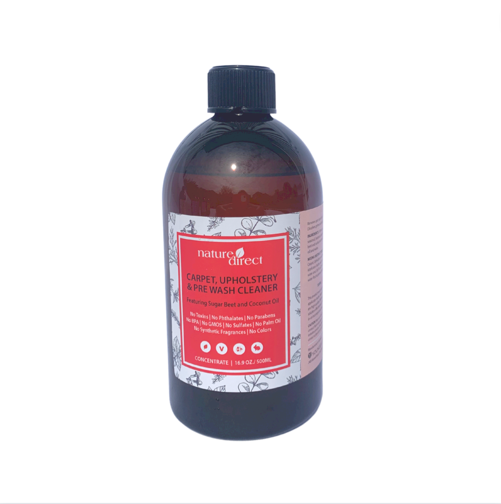 Nature Direct - Carpet, Upholstery and Prewash Cleaner Concentrate 500ml
