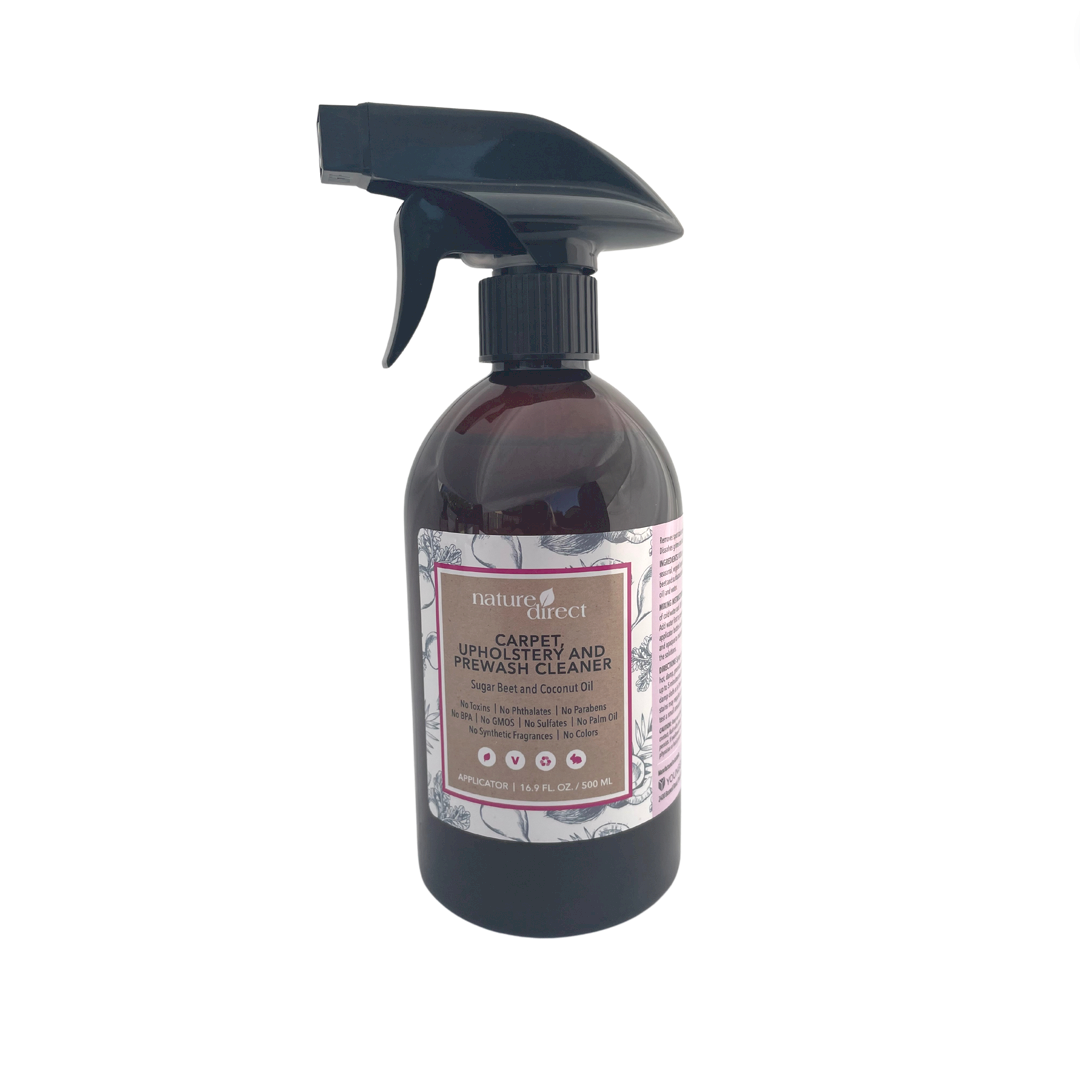 Nature Direct - Carpet, Upholstery and PreWash Cleaner Applicator Bottle Only - 500ml