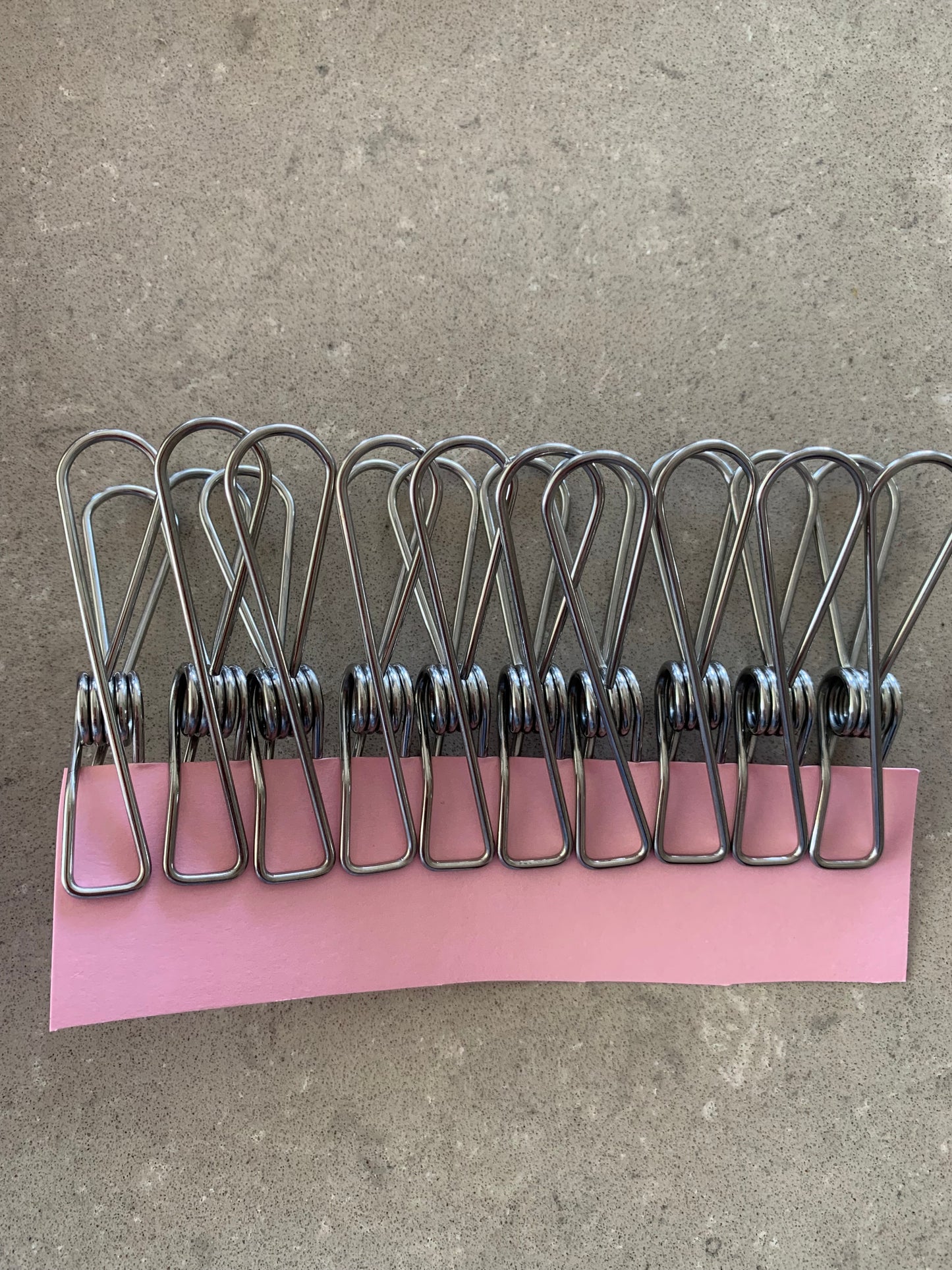 Stainless Steel clothes pegs - pack of 10
