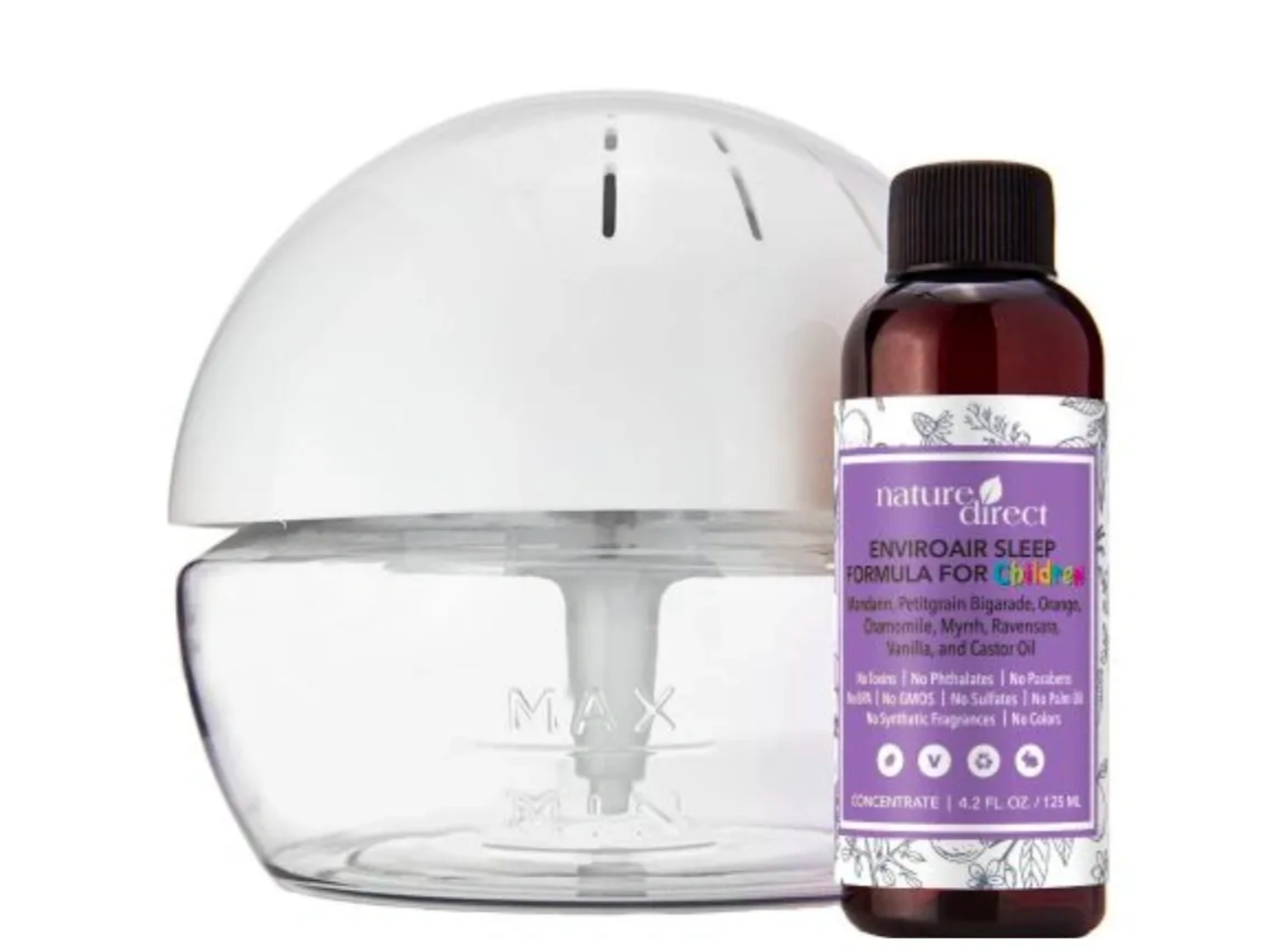 Nature Direct - EnviroAir™ Sleep Formula for Children 125ml & Pure Air Revitalizer Bundle