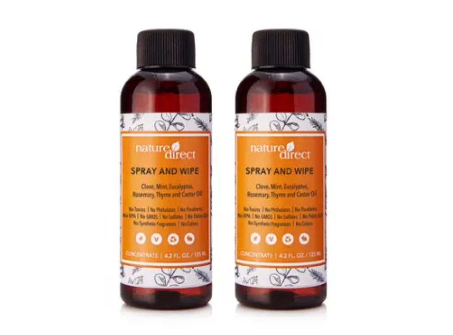 Nature Direct - Spray and Wipe Cleaner twin bundle