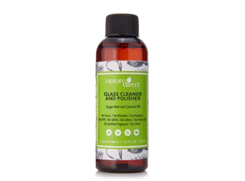 Nature Direct - Glass Cleaner and Polisher Concentrate - 125ml