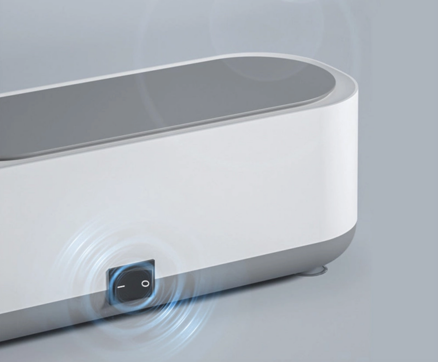 Ultrasonic Cleaner Tank Jewelry Watch Clean 300ML with glass cleaner concentrate and cloth.
