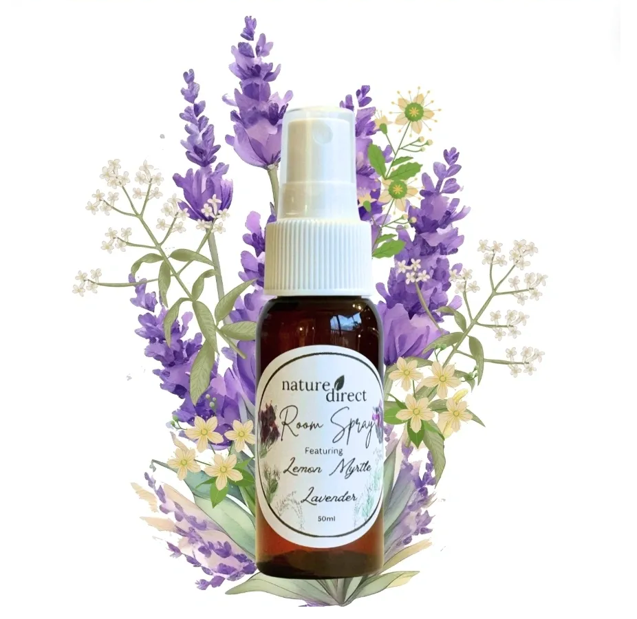 Nature Direct - Room/Linen Spray - Lemon Myrtle/Lavender 50ml