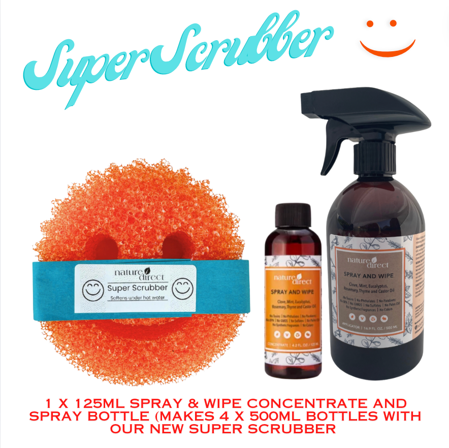 Super Scrubber - Spray & Wipe Pack