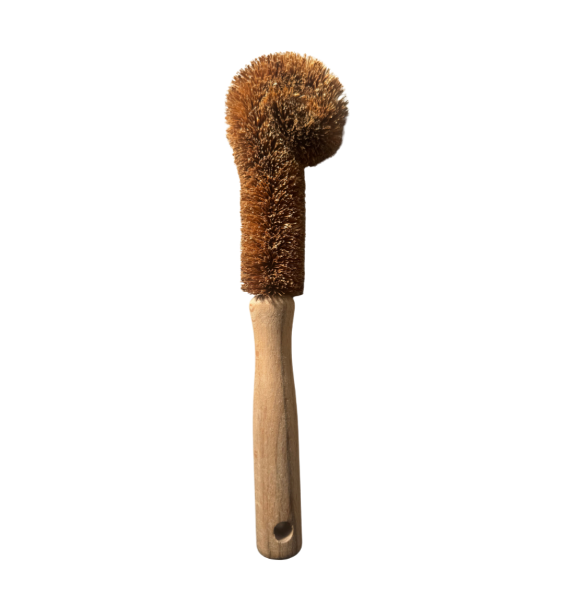Coconut fibre bottle brush