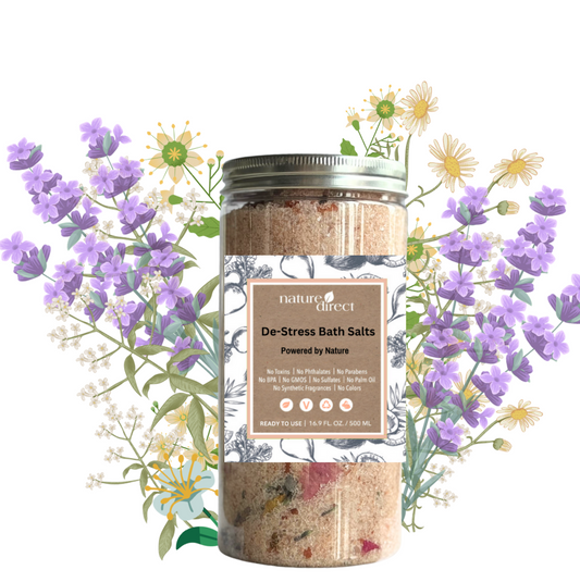 De-Stress Bath Salts 500ml