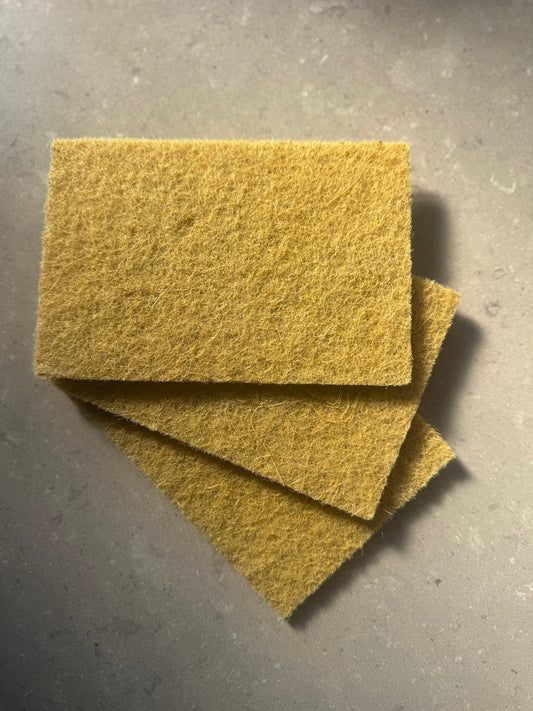 Coconut Fibre Scouring Pads x 3