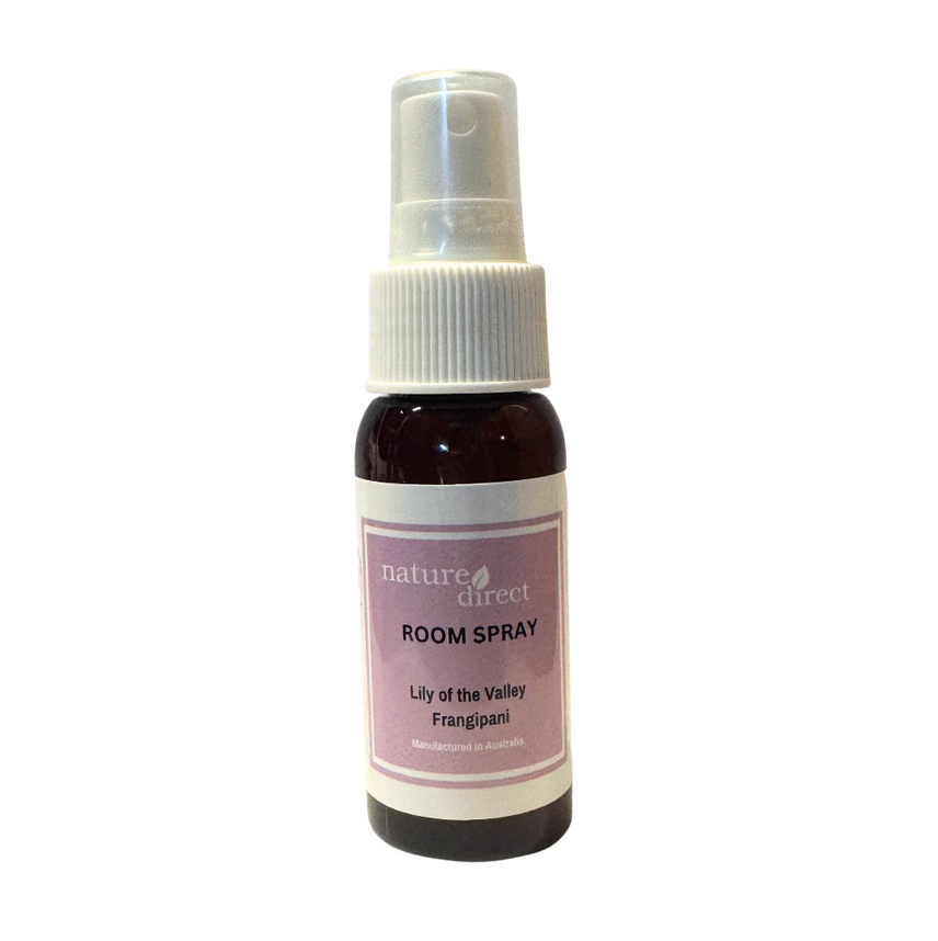 Nature Direct - Room/Linen Spray - Lily of the Valley, Frangipani 50ml