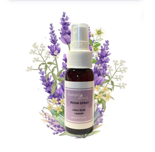 Nature Direct - Room/Linen Spray - Lemon Myrtle/Lavender 50ml