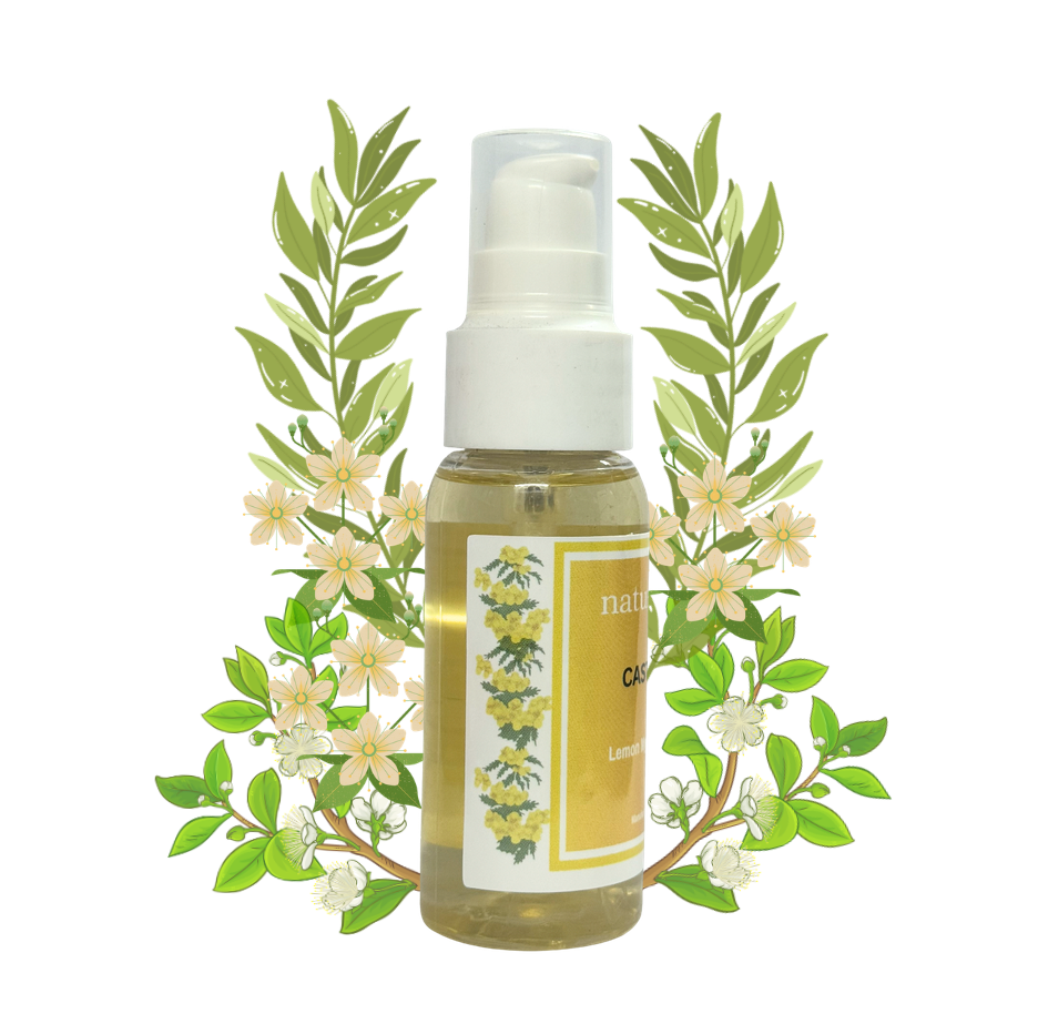 Nature Direct - Castor Oil and Lemon Myrtle EO for Face and Skin - 50ml